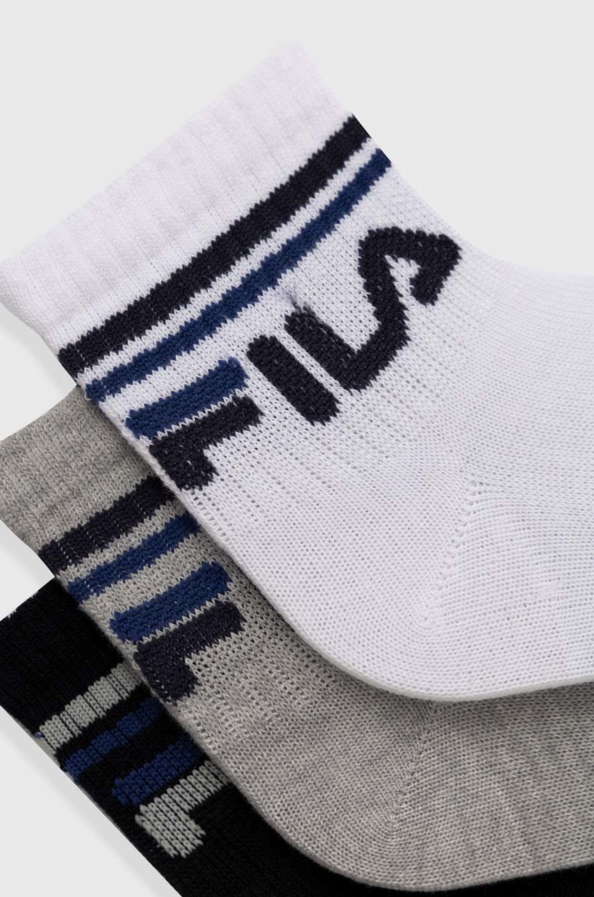 Детские носки Fila 3 шт цвет белый Детские носки Fila 3 шт цвет белый