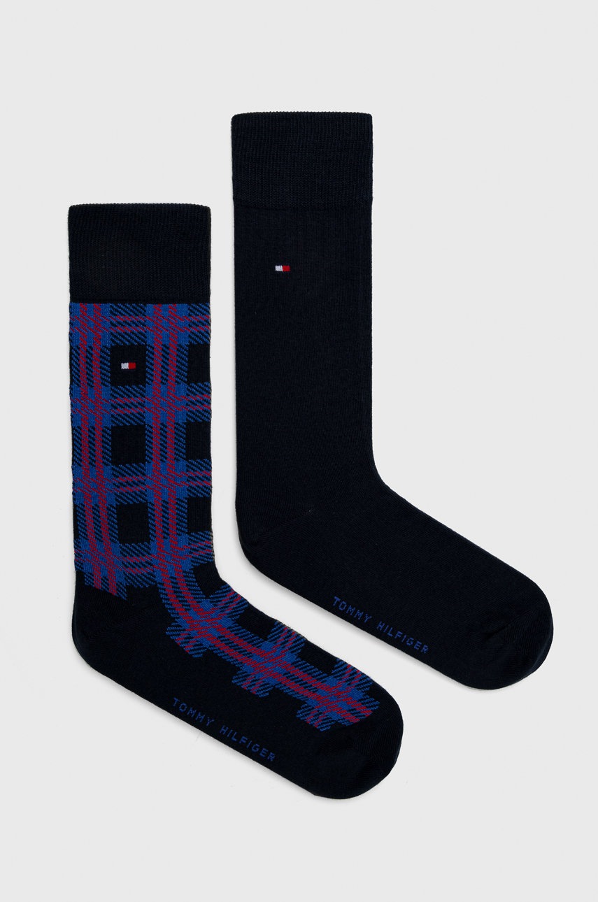 

Чорапи Tommy Hilfiger мъжки в тъмносиньо, Тъмносин