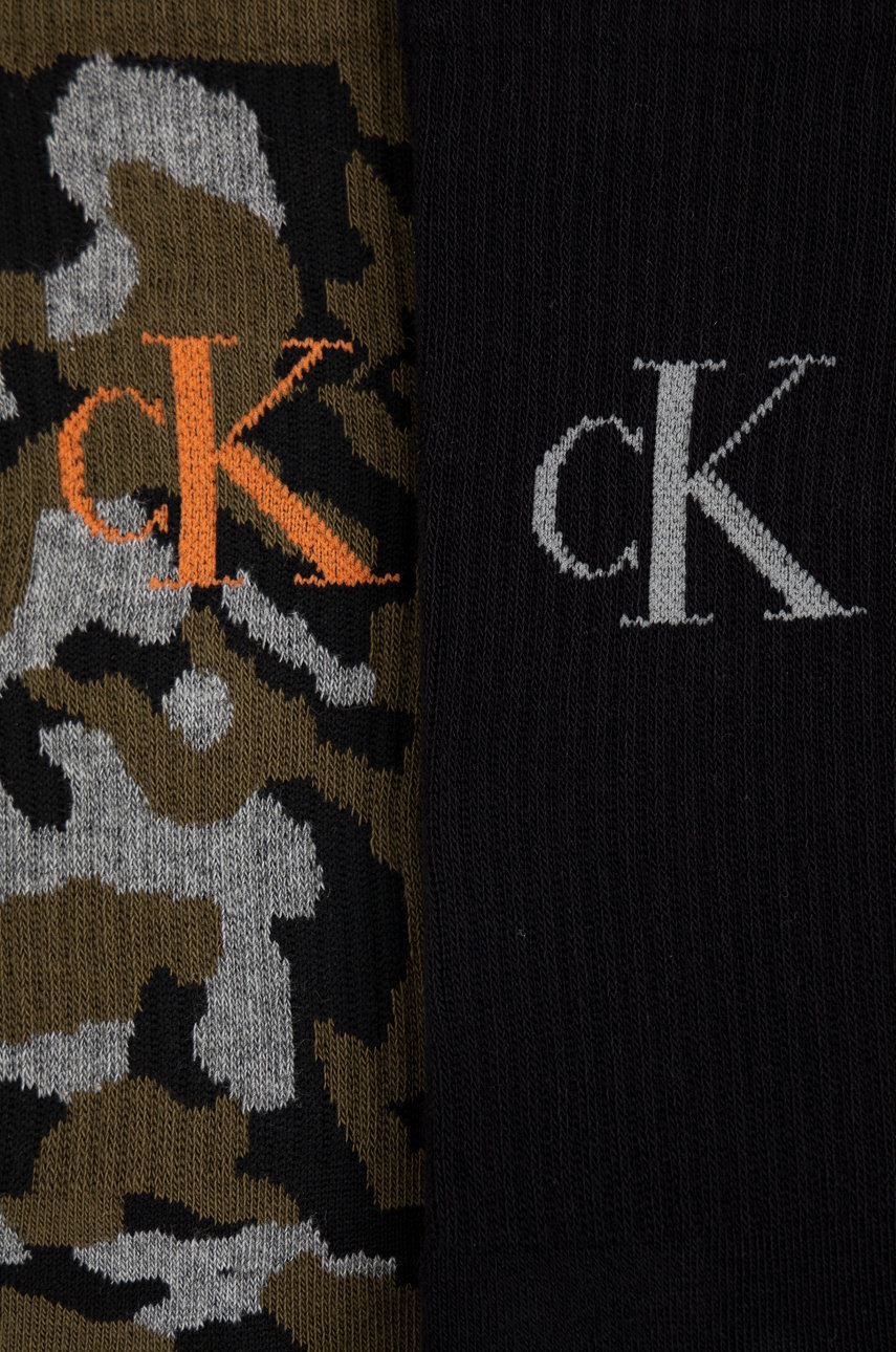 

Носки Calvin Klein мужские цвет зелёный