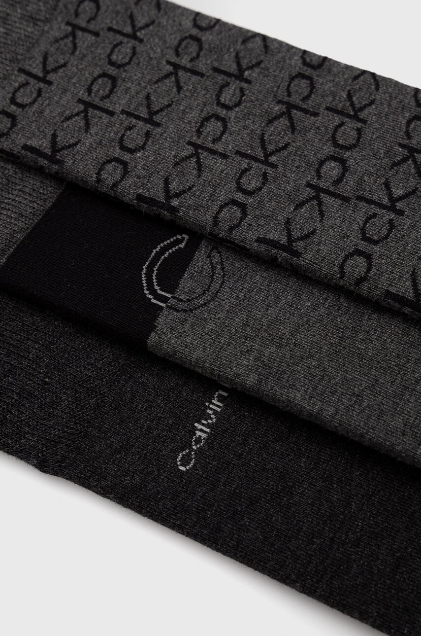 

Носки Calvin Klein мужские цвет серый