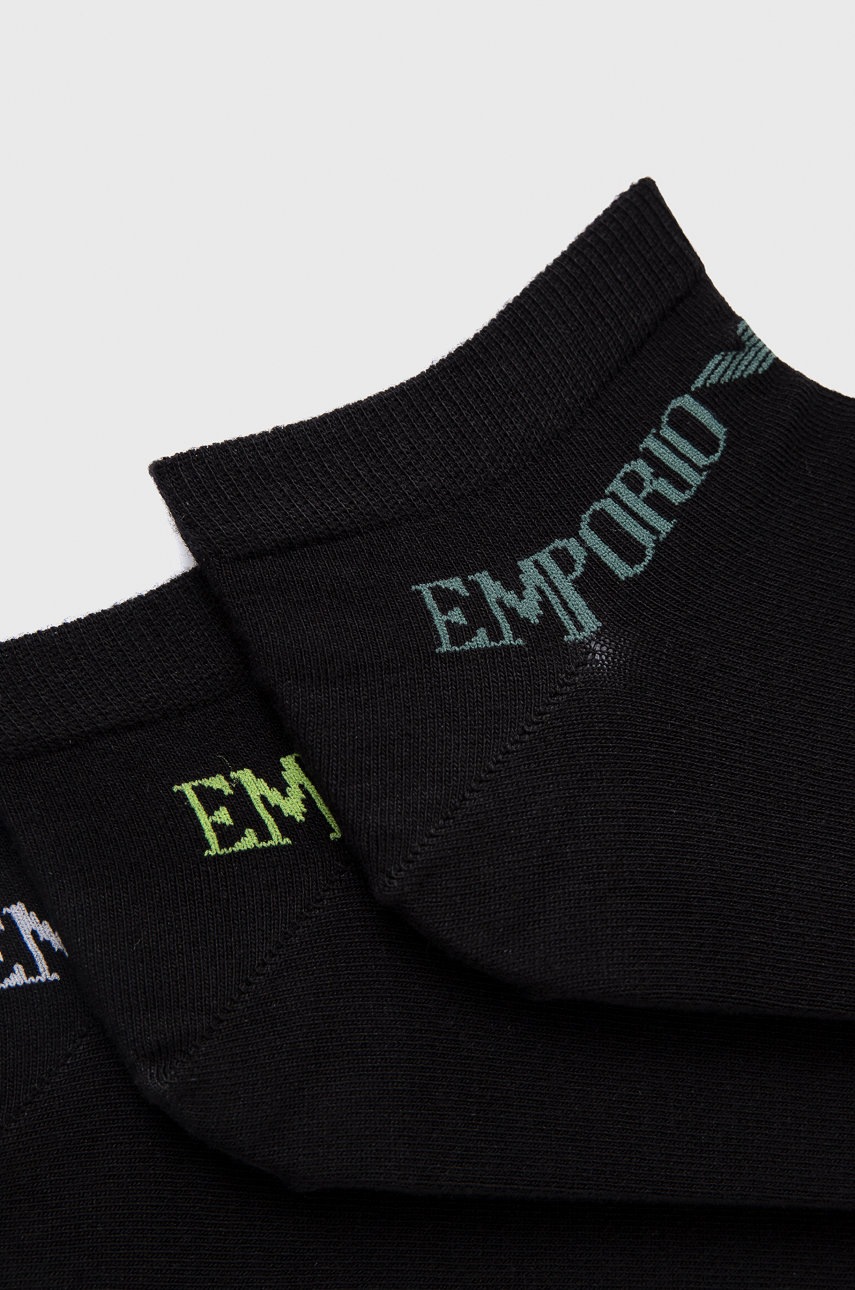 

Шкарпетки Emporio Armani Underwear чоловічі колір чорний