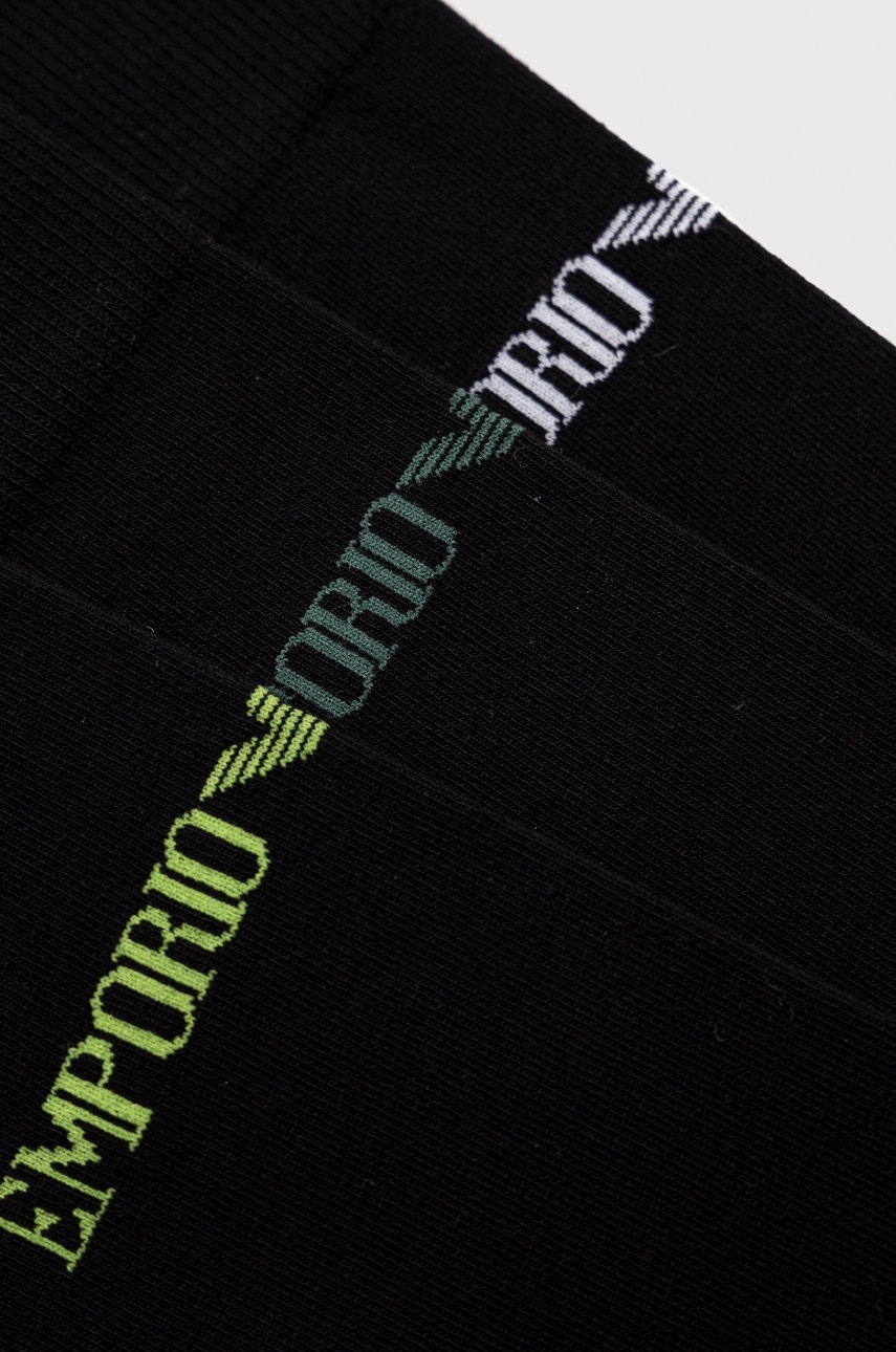 

Шкарпетки Emporio Armani Underwear чоловічі колір чорний