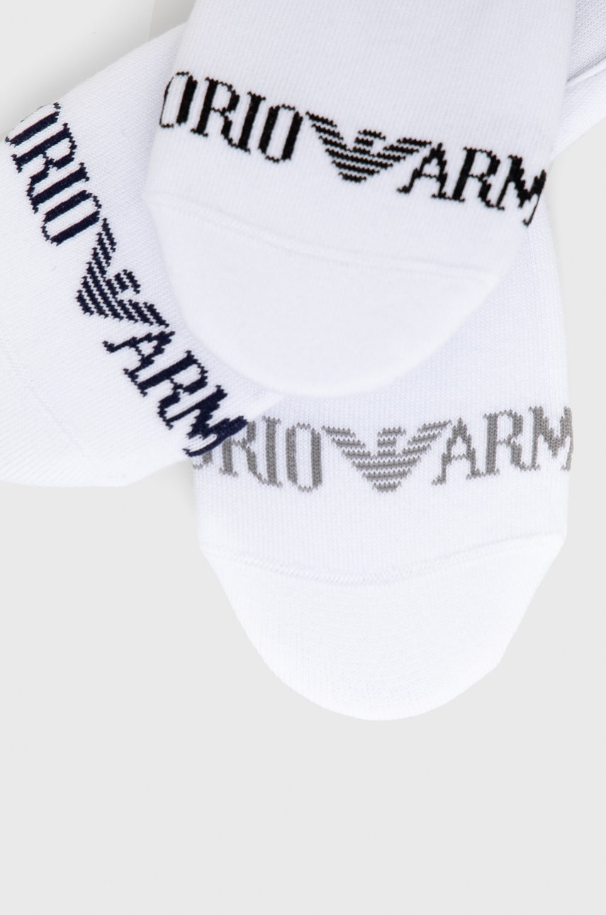 

Шкарпетки Emporio Armani Underwear (3-pack) чоловічі колір білий