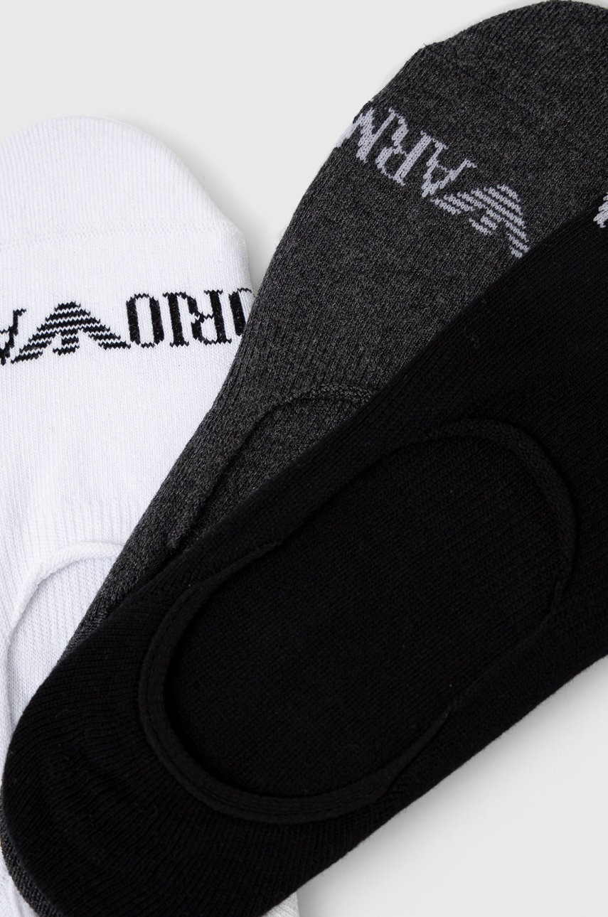 

Шкарпетки Emporio Armani Underwear (3-pack) чоловічі колір чорний