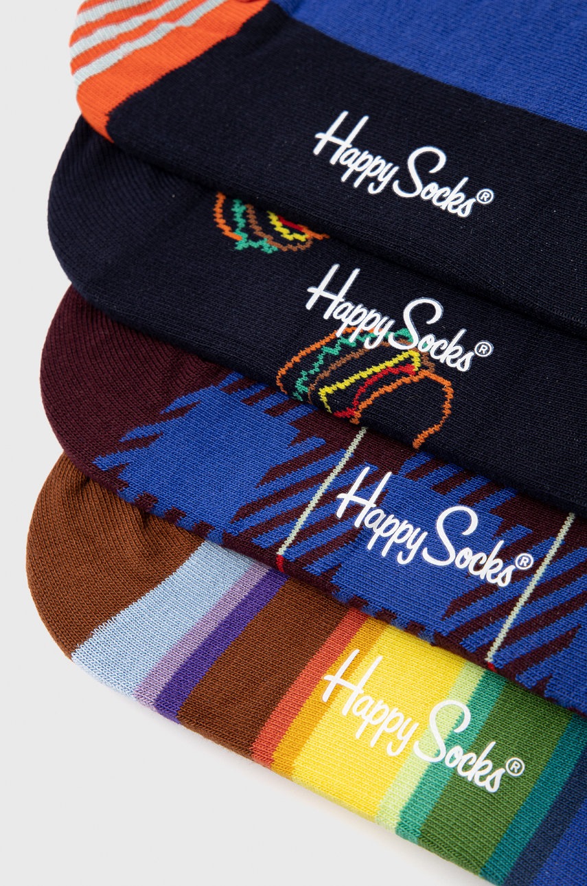 

Шкарпетки Happy Socks Navy Socks Gift Set (4-Pack) чоловічі