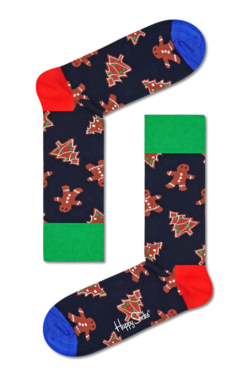 

Шкарпетки Happy Socks Gingerbread Cookies колір зелений