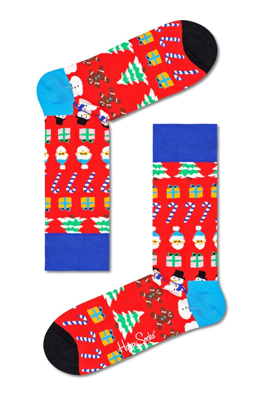 

Happy Socks - Чорапи All I Want For Christmas, Червен
