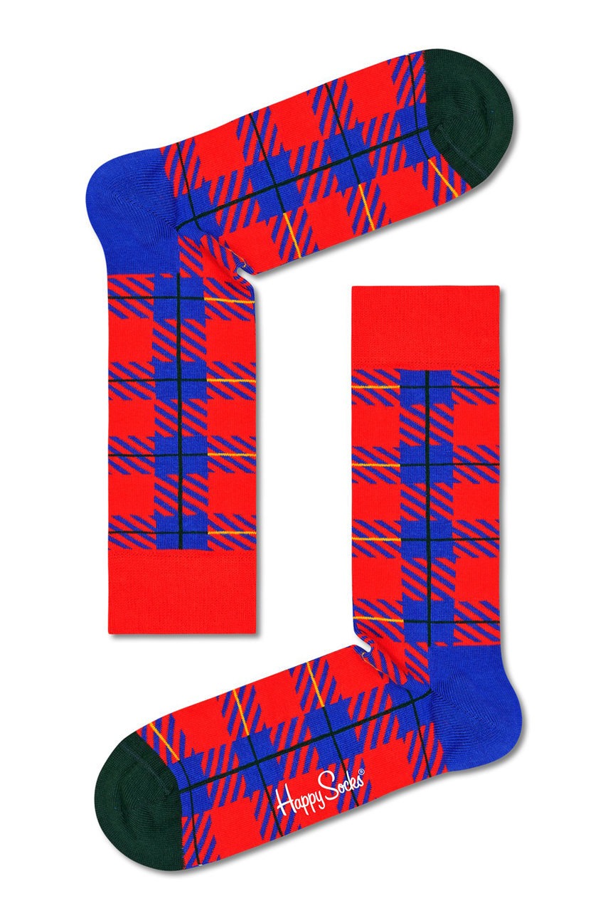 

Happy Socks - Чорапи Business Business, Червен