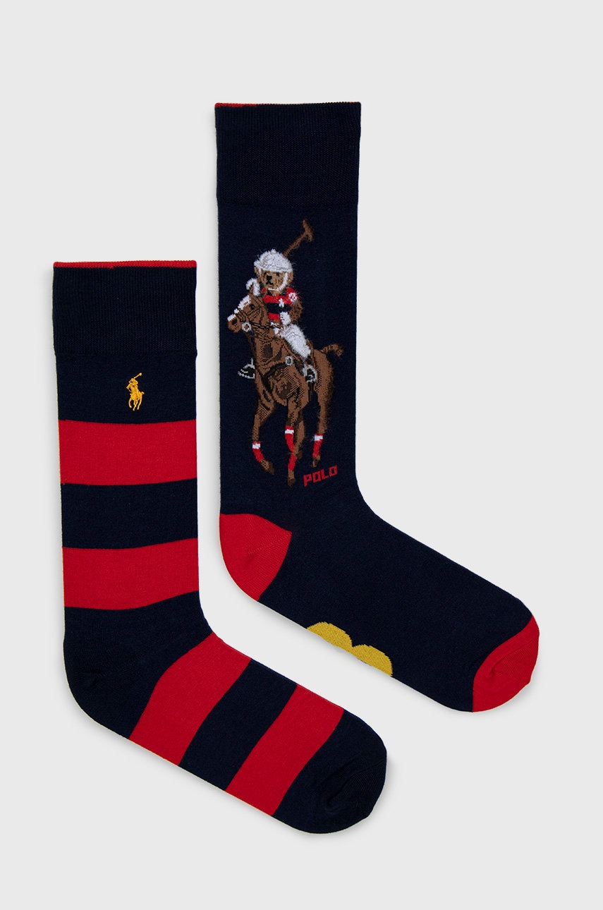 

Носки Polo Ralph Lauren (2-pack) цвет синий