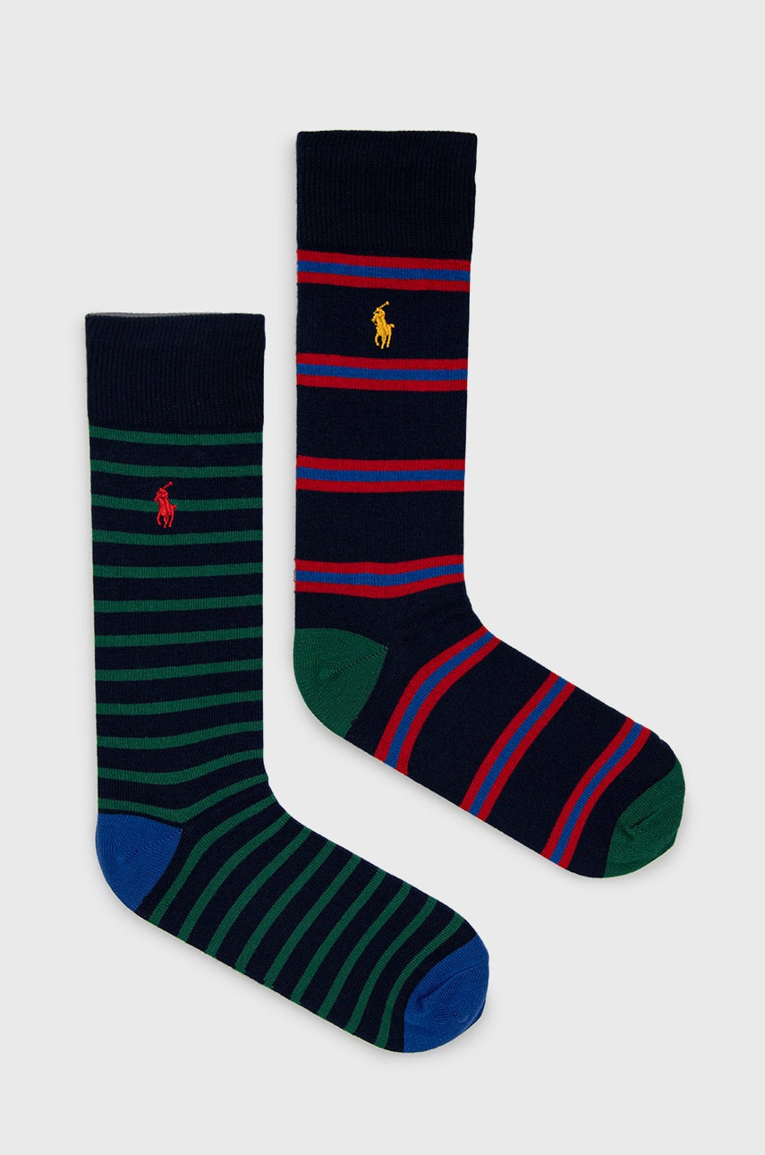 

Чорапи Polo Ralph Lauren (2 чифта) в тъмносиньо, Тъмносин