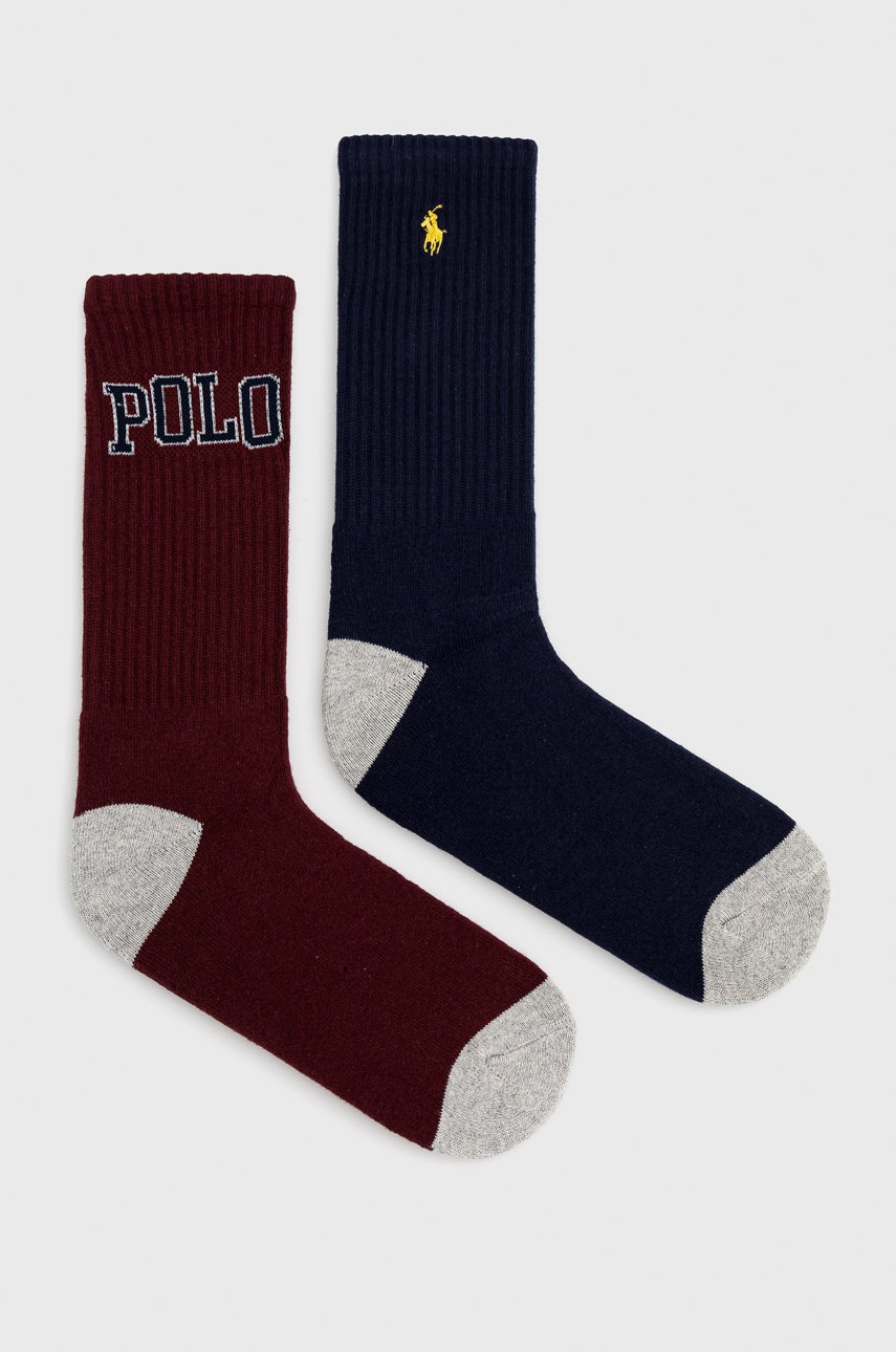

Чорапи Polo Ralph Lauren мъжки в бордо