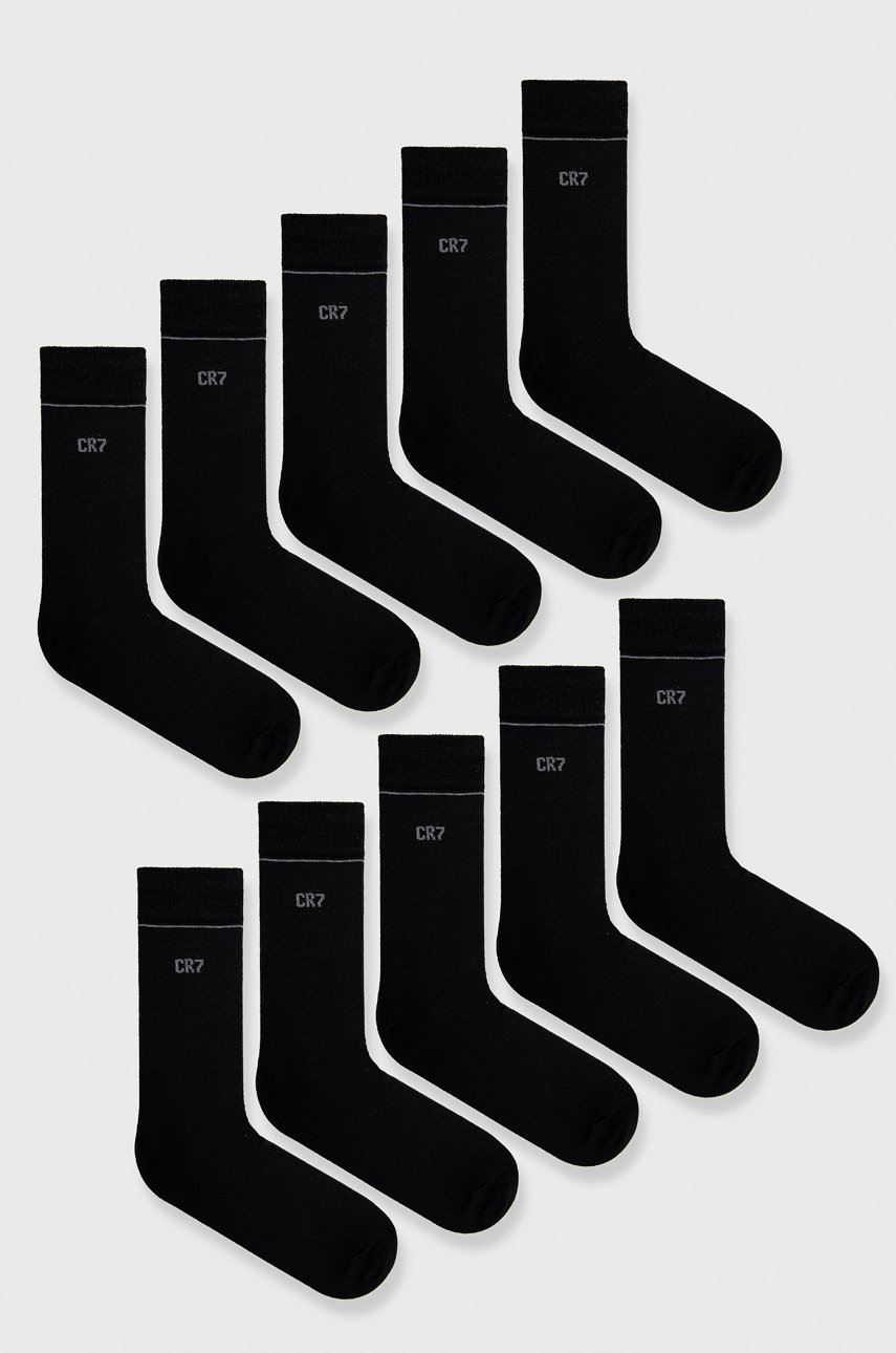 

Шкарпетки CR7 Cristiano Ronaldo (10-pack) колір чорний