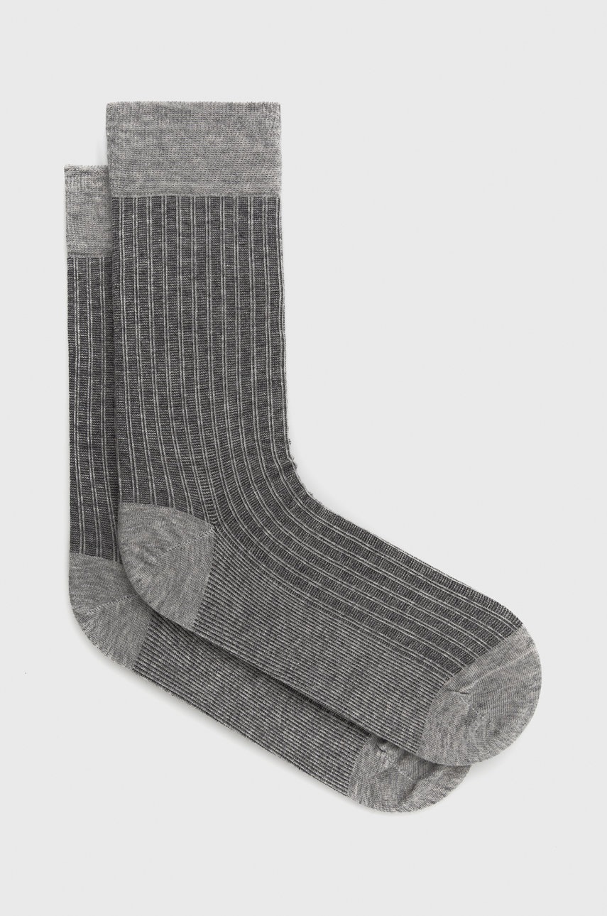 

Шкарпетки Marc O'Polo (2-pack) чоловічі колір сірий