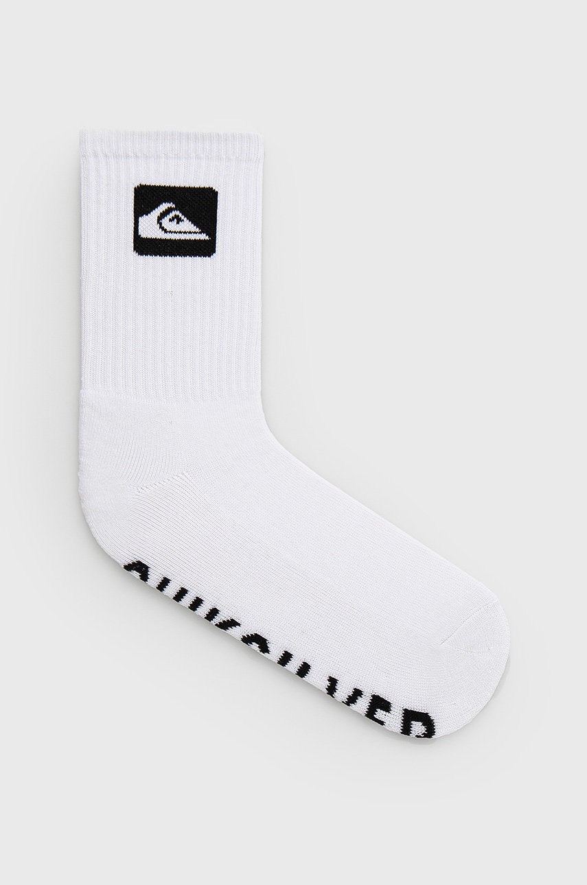 

Чорапи Quiksilver мъжки в бяло, Бял