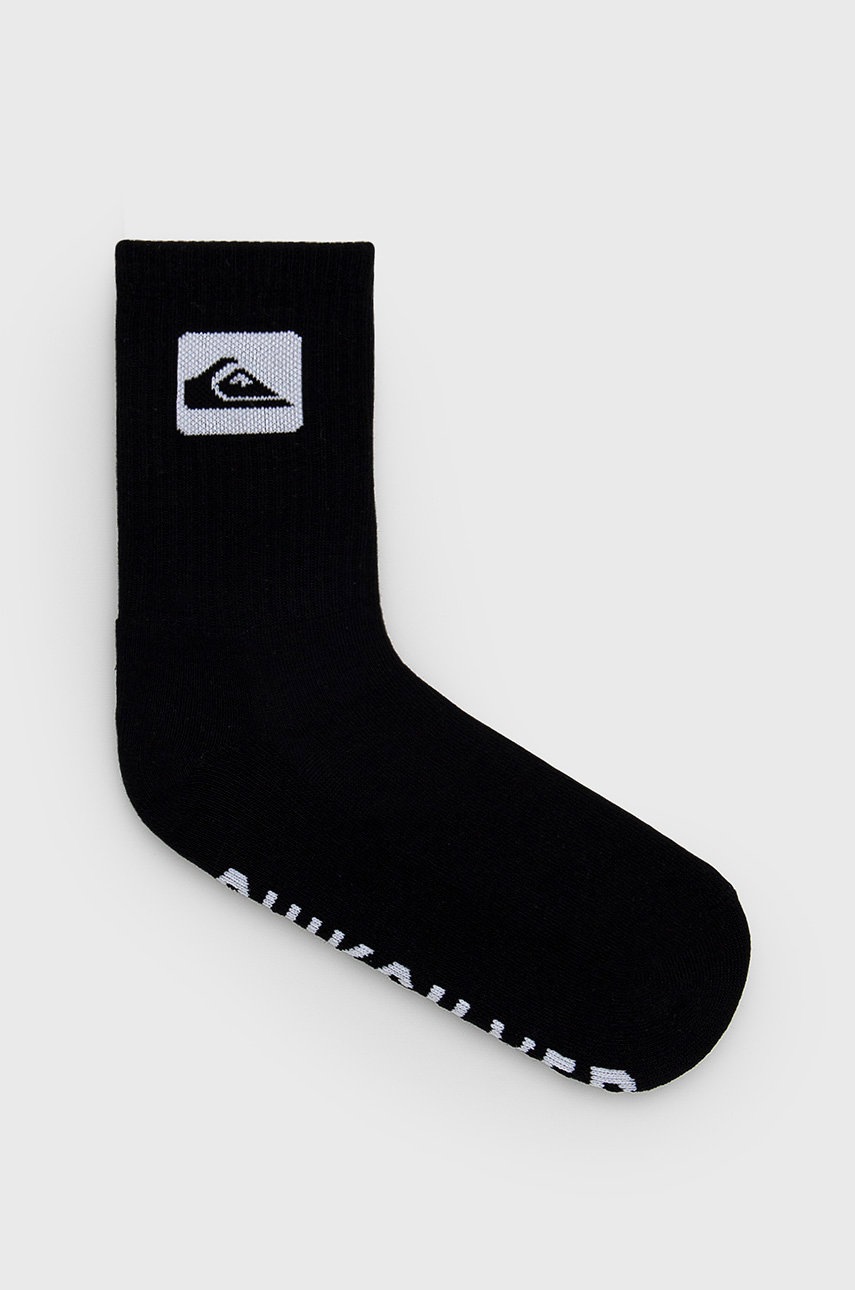 

Чорапи Quiksilver мъжки в черно, Черен