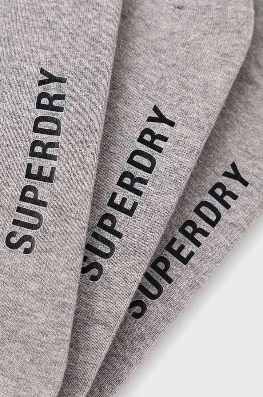 

Носки Superdry мужские цвет серый