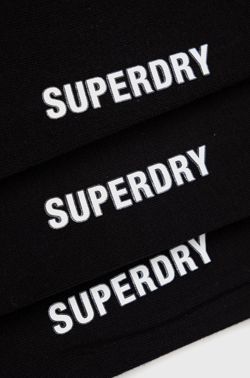 

Шкарпетки Superdry чоловічі колір чорний