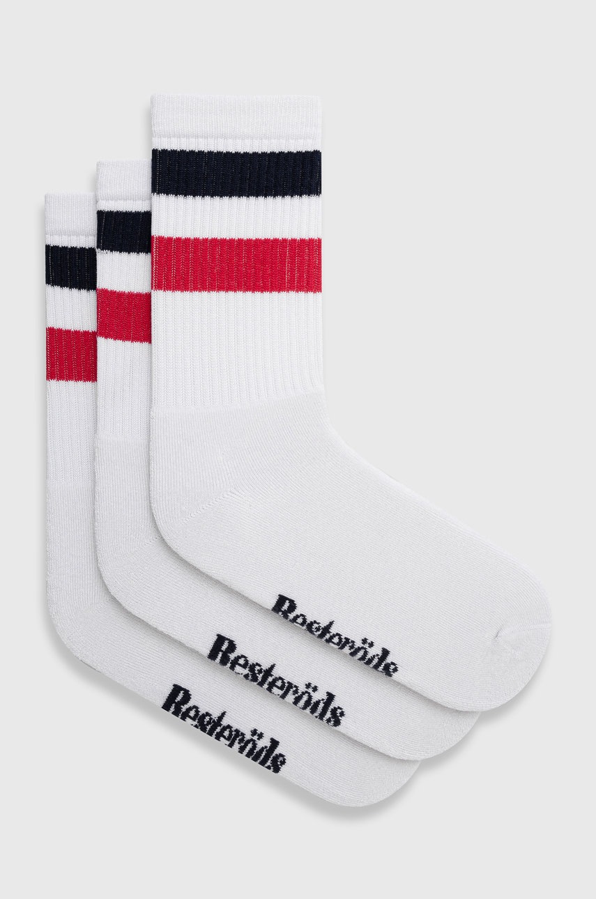 

Чорапи Resteröds мъжки в бяло, Бял