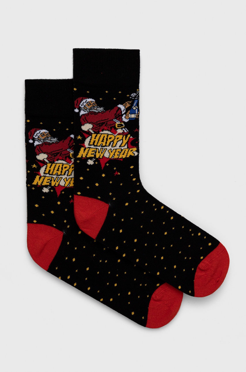 

Чорапи John Frank мъжки в черно, Черен