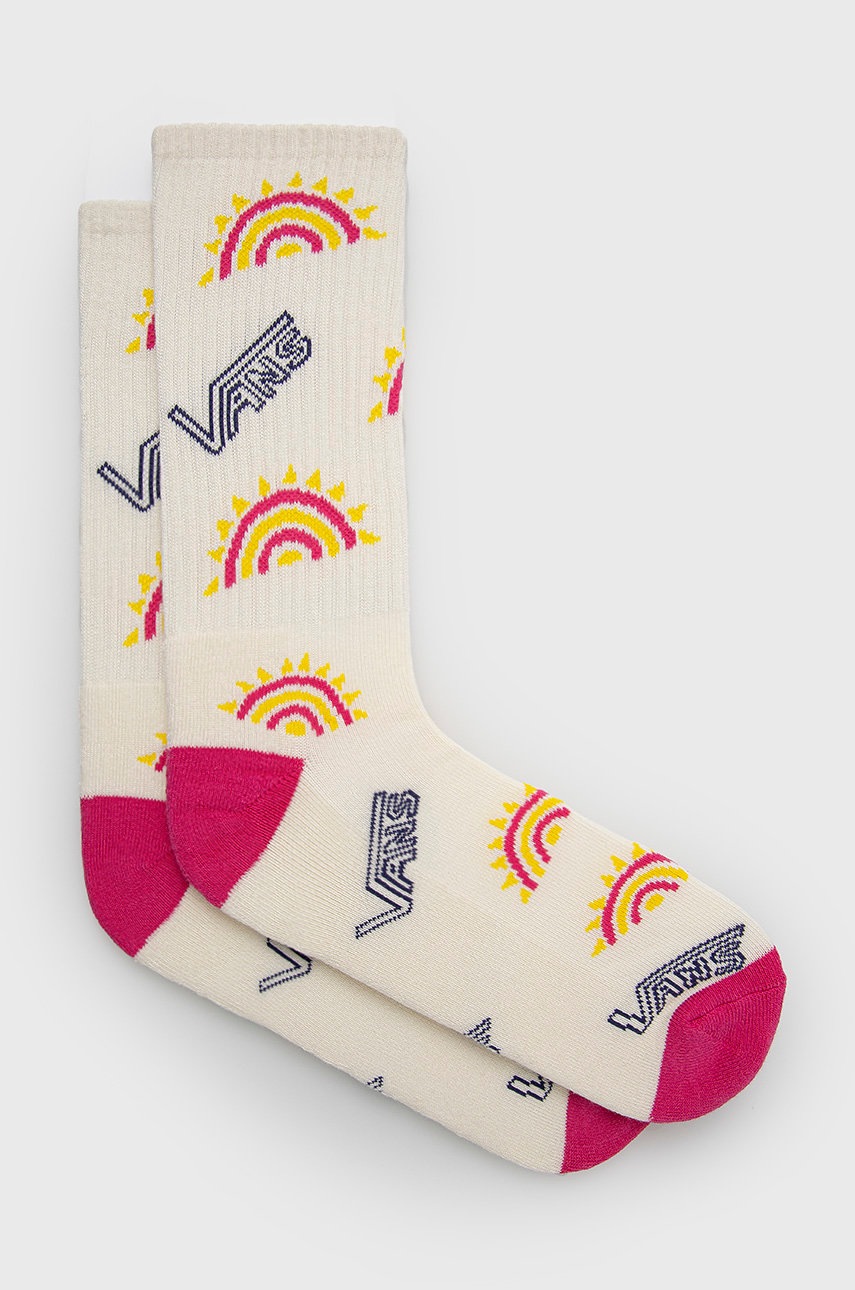 

Чорапи Vans мъжки в кремаво, Бежов