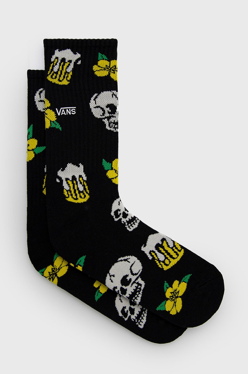 

Чорапи Vans мъжки в черно, Черен