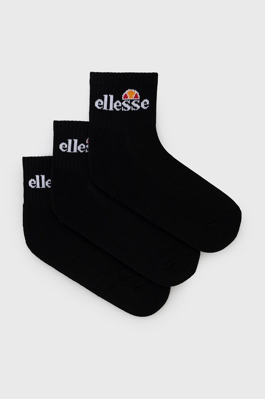 

Чорапи Ellesse (3 чифта) в черно, Черен