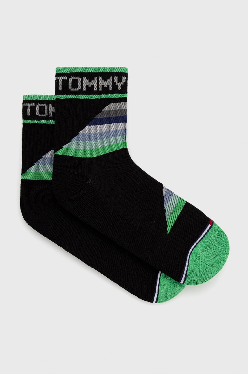 

Чорапи Tommy Jeans в черно, Черен