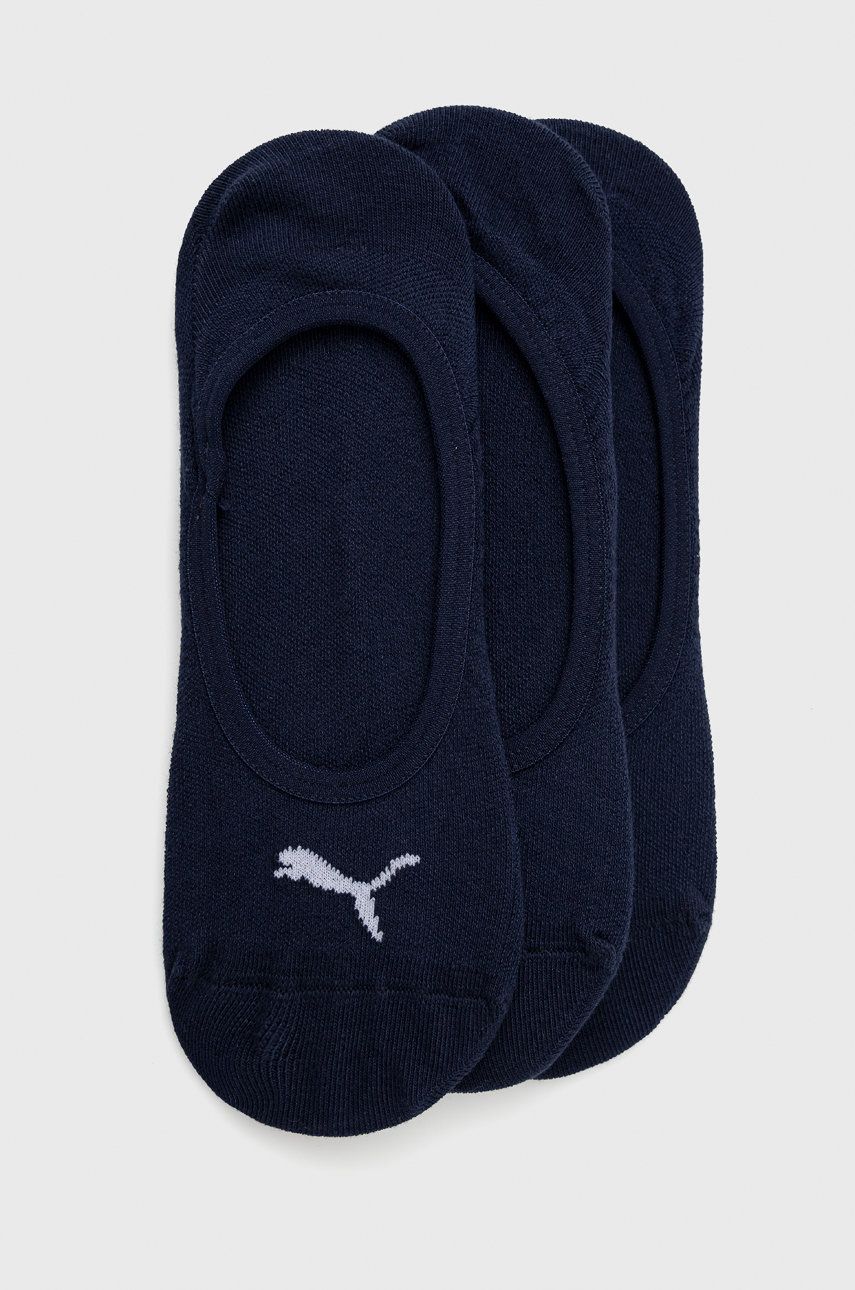 Ponožky Puma 906930. tmavomodrá barva - námořnická modř -  70% Bavlna