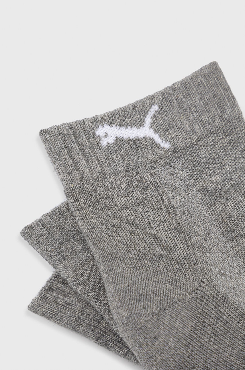 

Шкарпетки Puma (3-pack) 907943. колір сірий