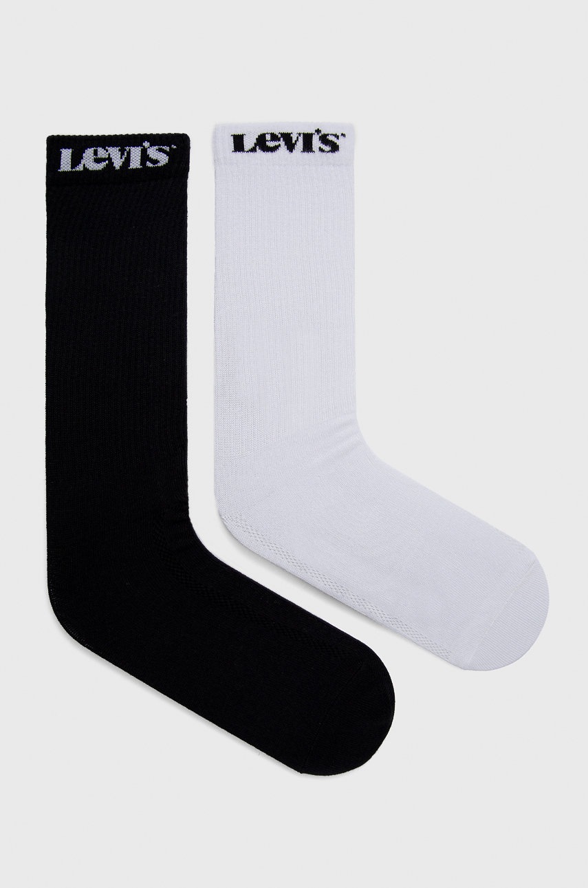 

Чорапи Levi's в черно, Черен