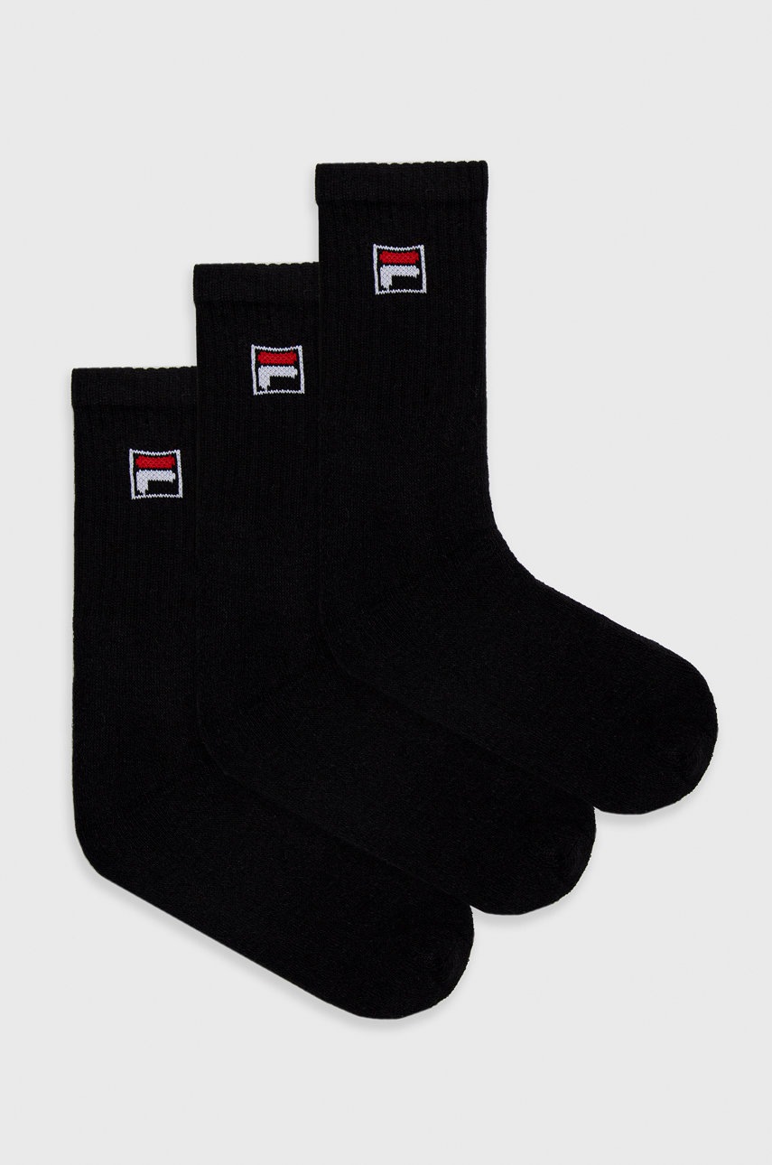 Fila Skarpetki (3-pack) kolor czarny