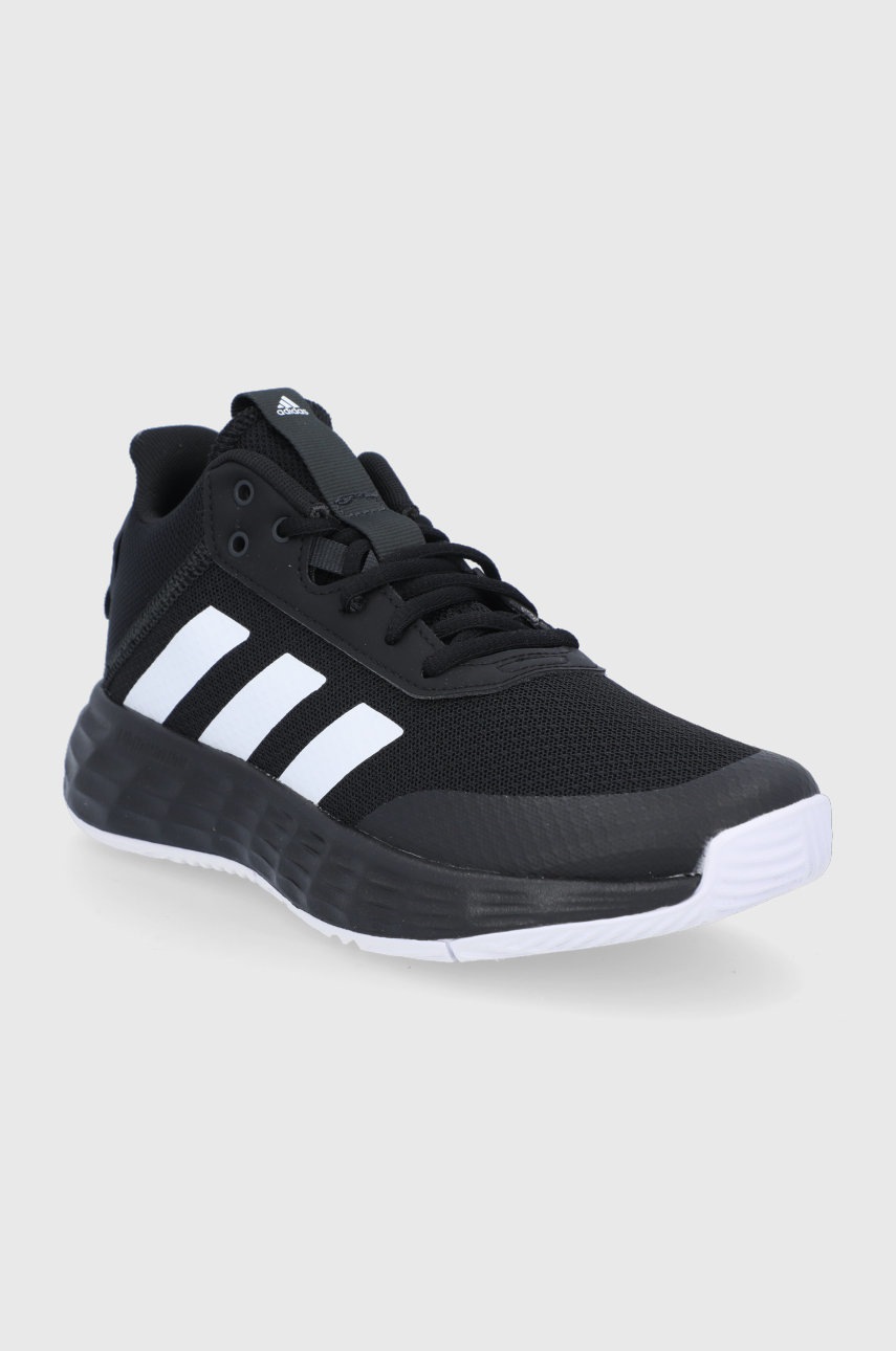 

Дитячі черевики adidas колір чорний