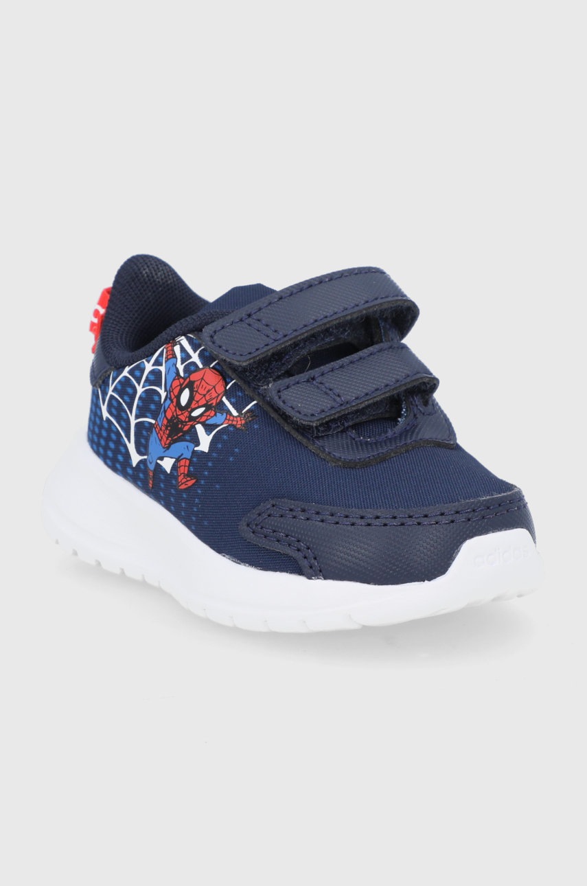

Детские ботинки adidas цвет синий