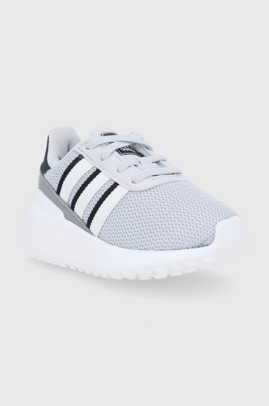 

Детские ботинки adidas Originals La Trainer Lite EL I GZ7055 цвет серый