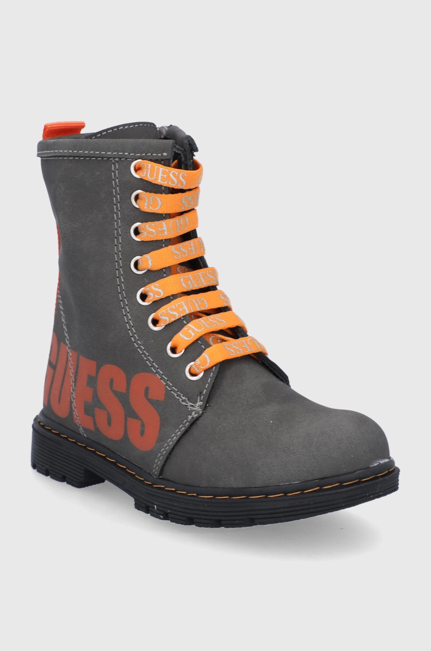 

Детские ботинки Guess цвет серый