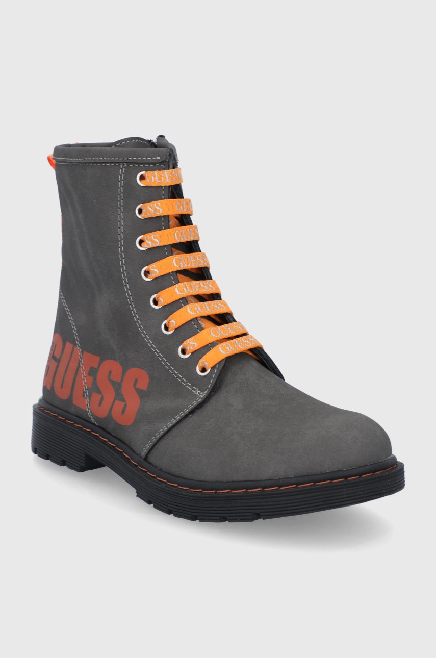 

Дитячі черевики Guess колір сірий