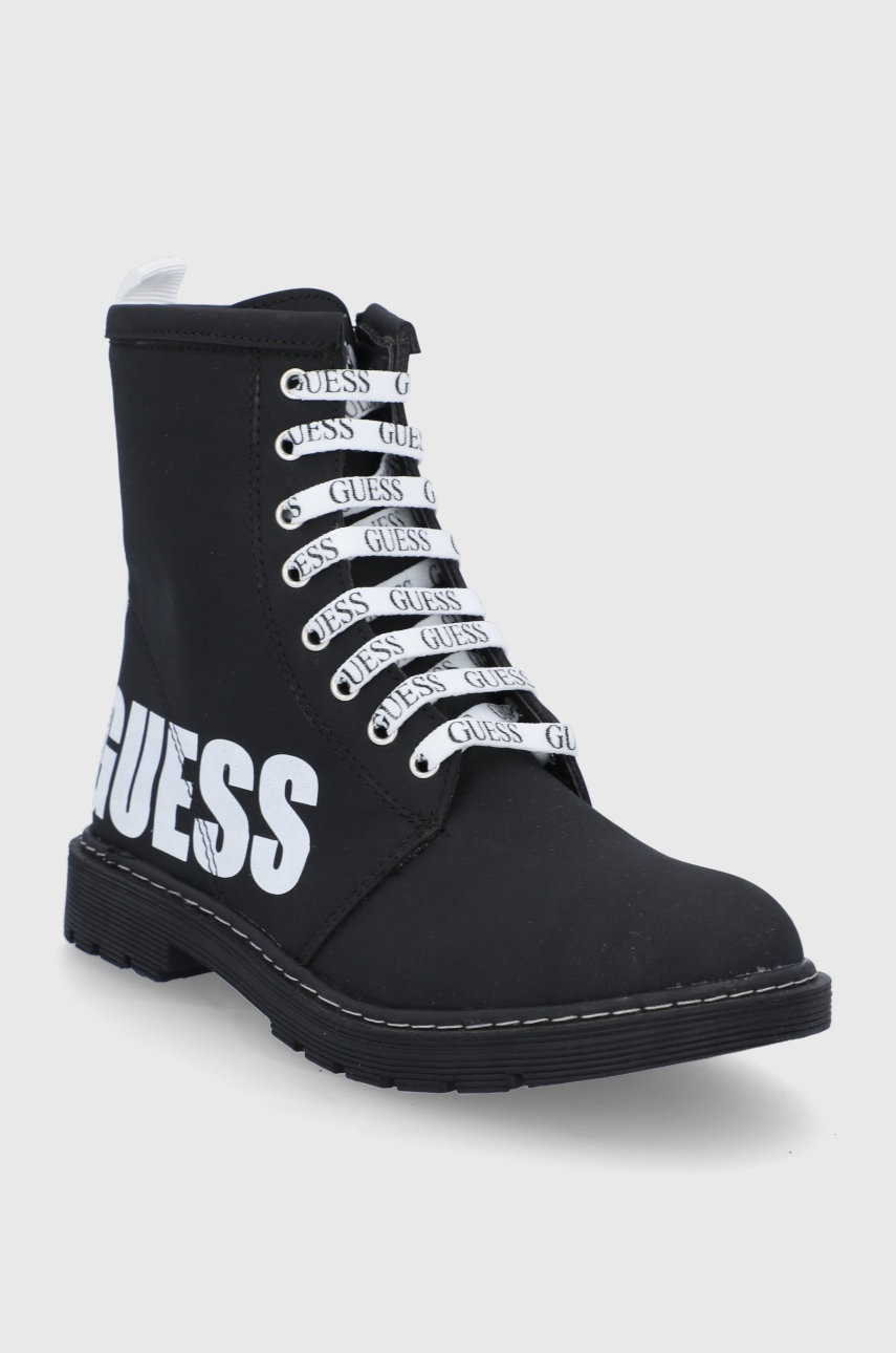 

Дитячі черевики Guess колір чорний