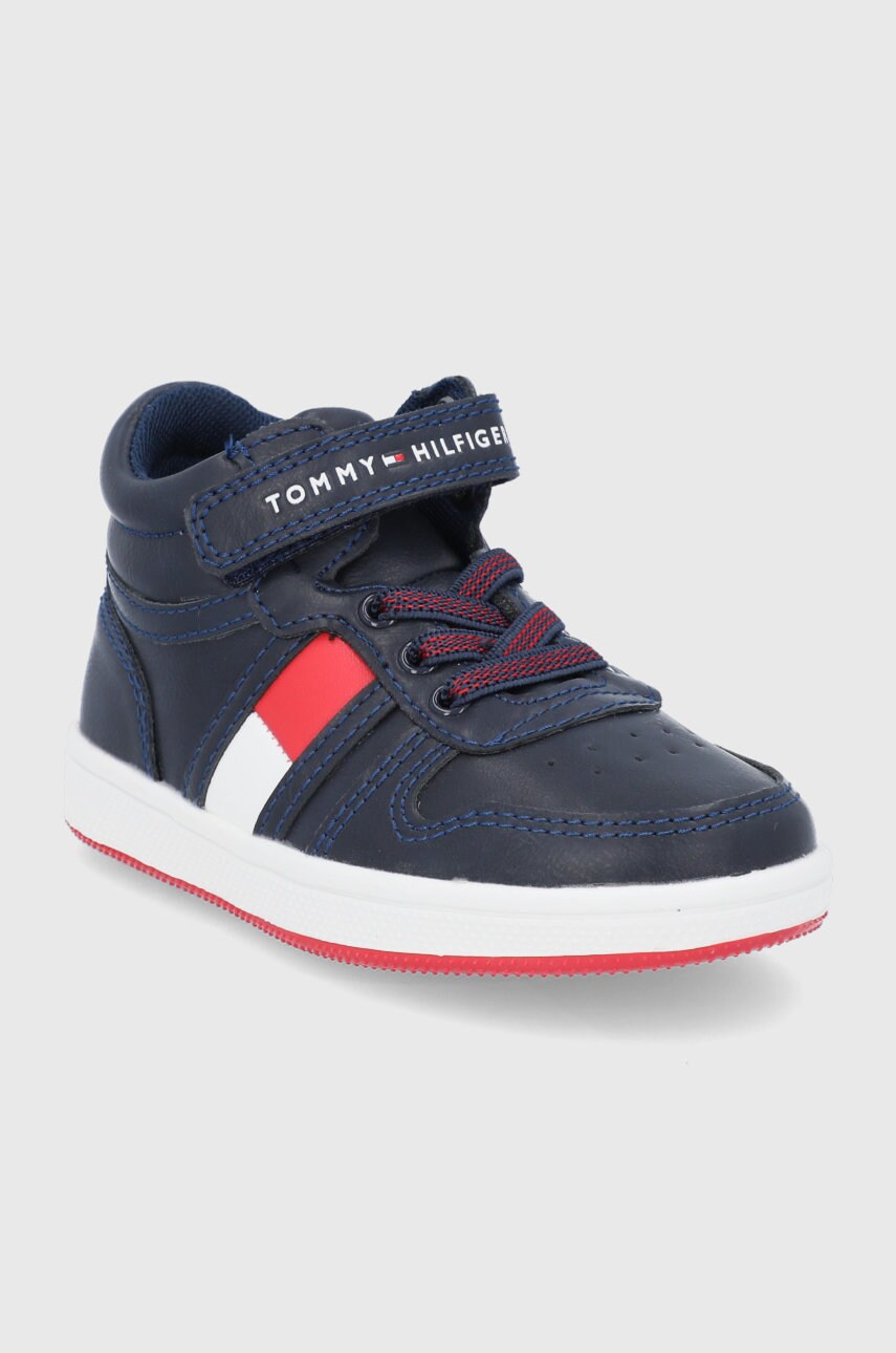 

Дитячі черевики Tommy Hilfiger колір синій