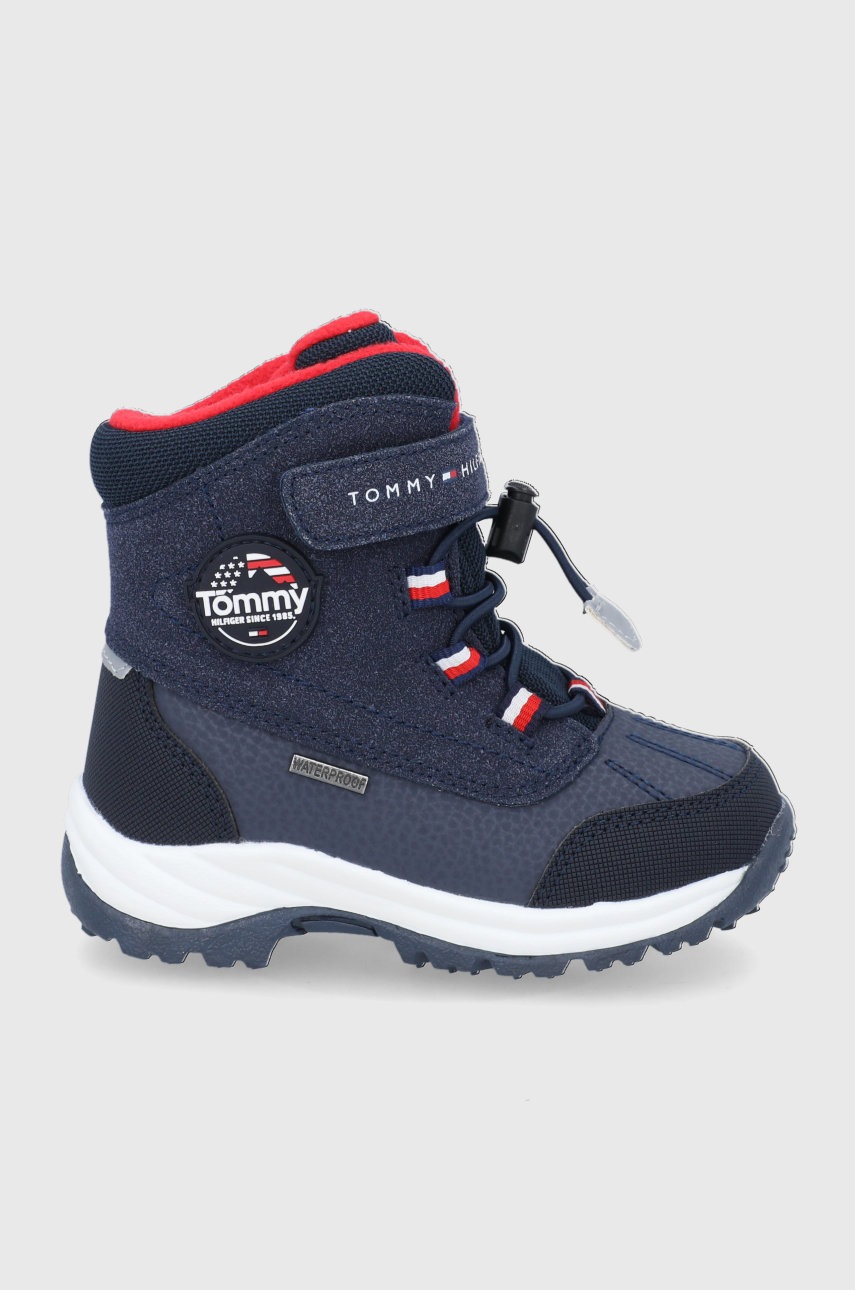 

Детски обувки Tommy Hilfiger в тъмносиньо, Тъмносин