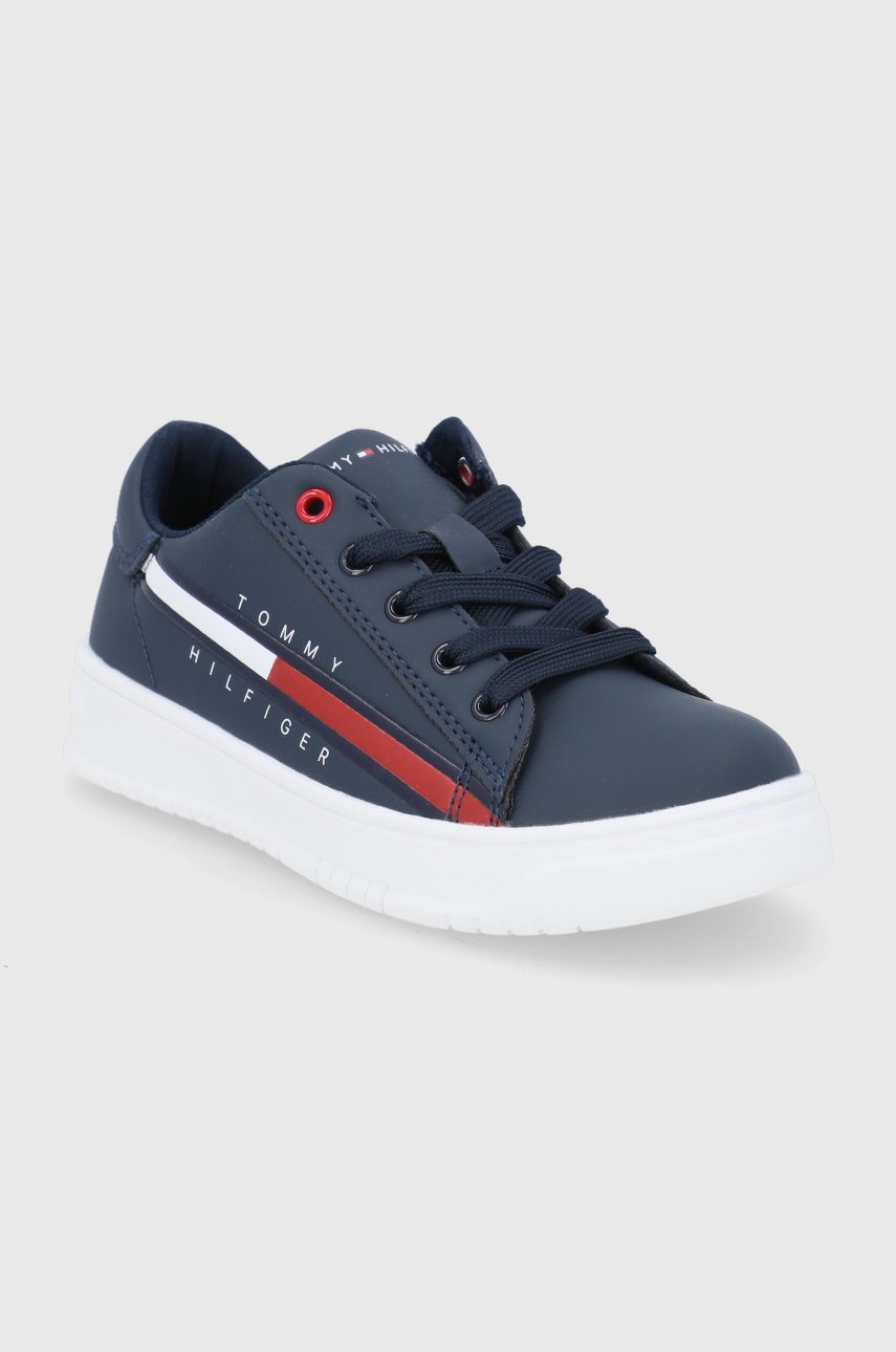 

Дитячі черевики Tommy Hilfiger колір синій