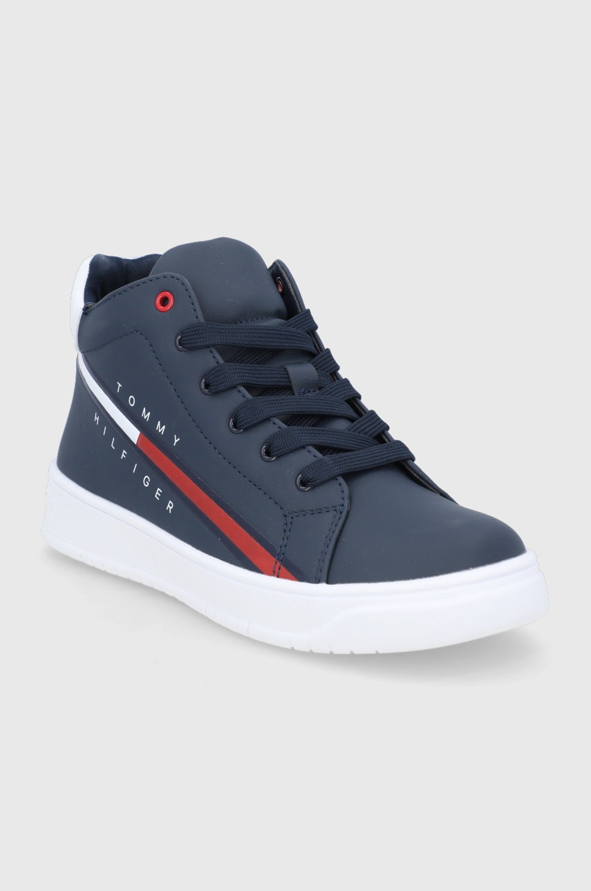 

Дитячі черевики Tommy Hilfiger колір синій