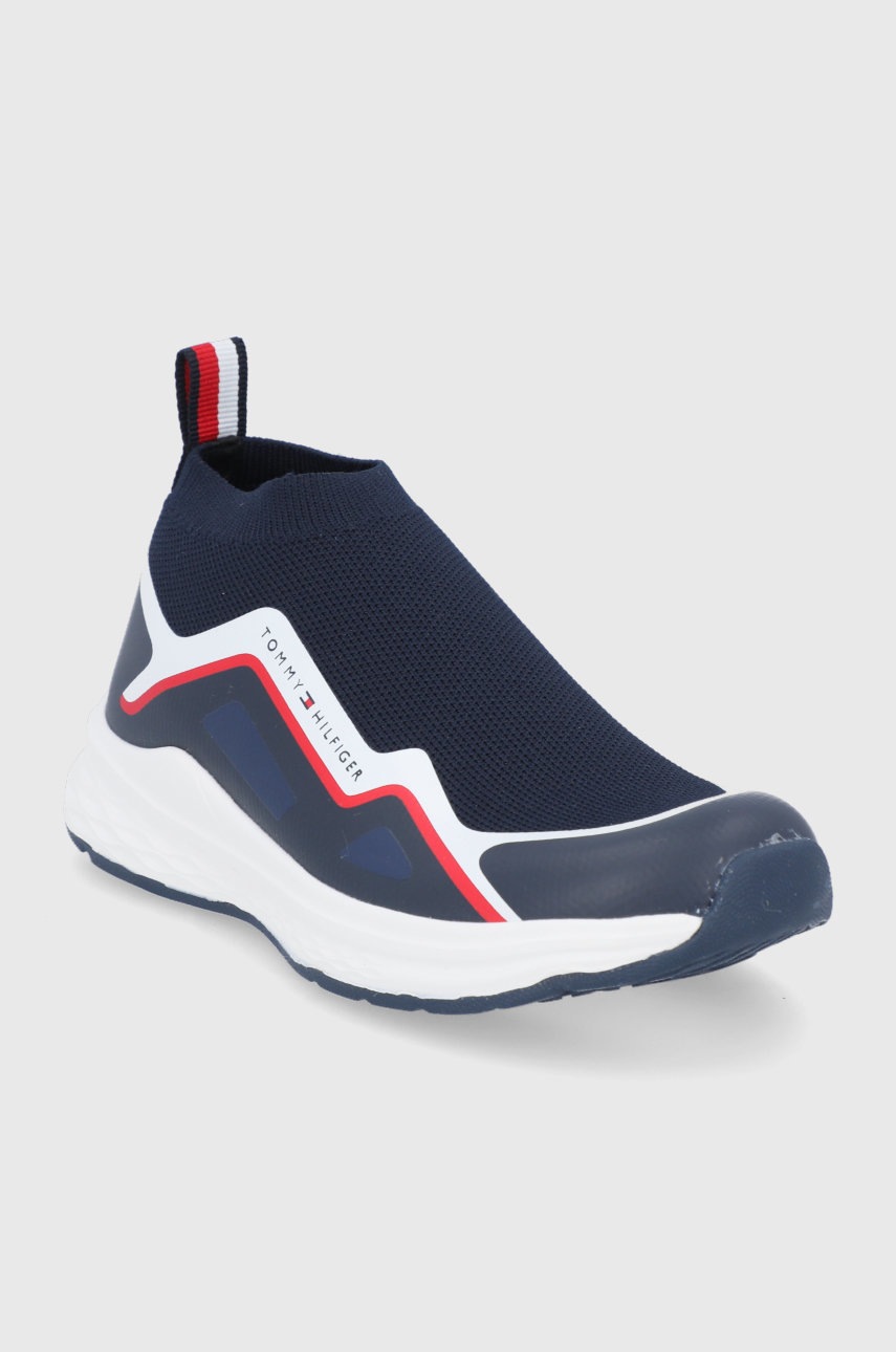 

Детские ботинки Tommy Hilfiger цвет синий