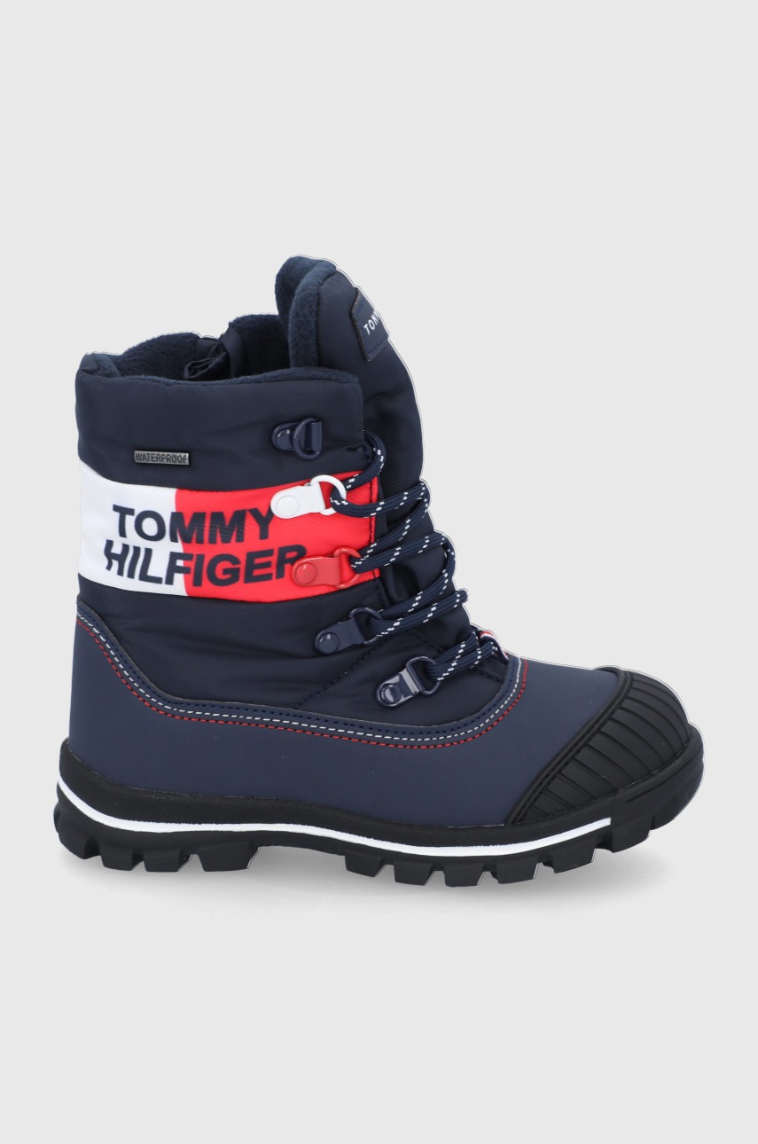 

Детски апрески Tommy Hilfiger в тъмносиньо, Тъмносин