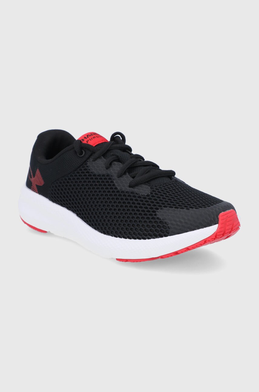 

Дитячі черевики Under Armour Charged Pursuit 2 3024484 колір чорний