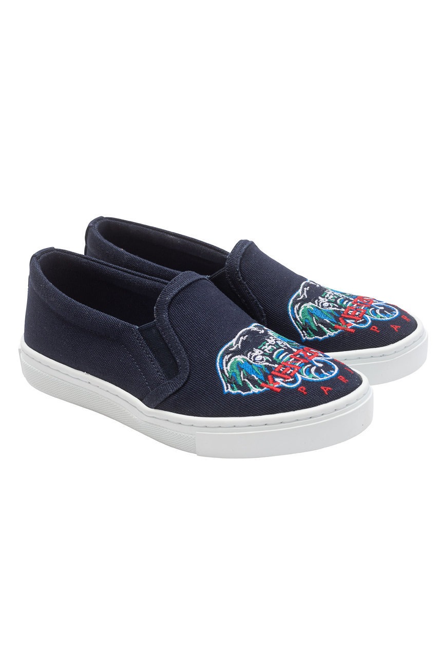 

Детские кеды Kenzo Kids цвет синий