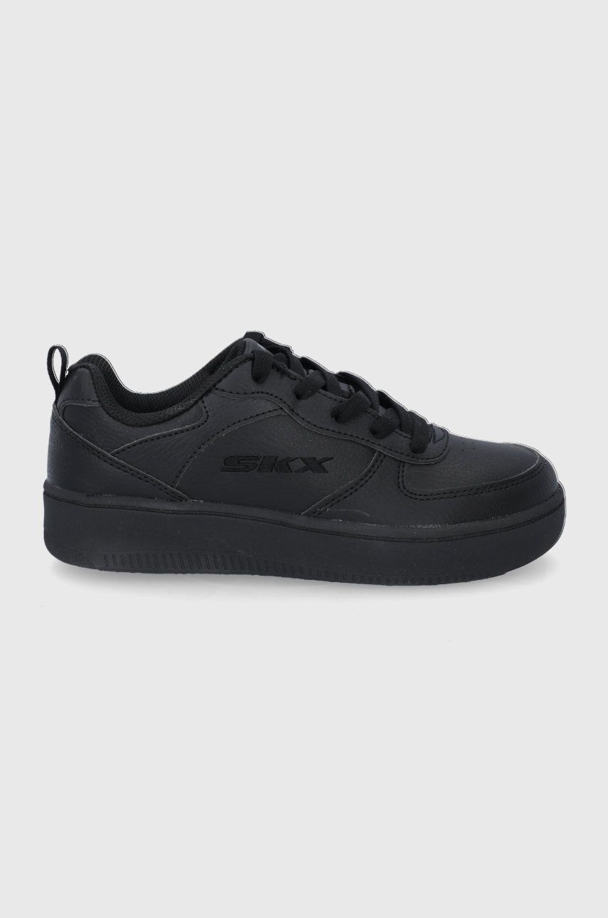 Skechers Pantofi copii culoarea negru