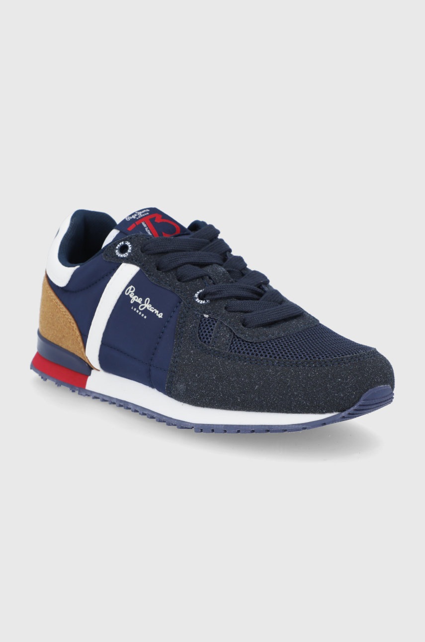 

Дитячі черевики Pepe Jeans Sidney колір синій