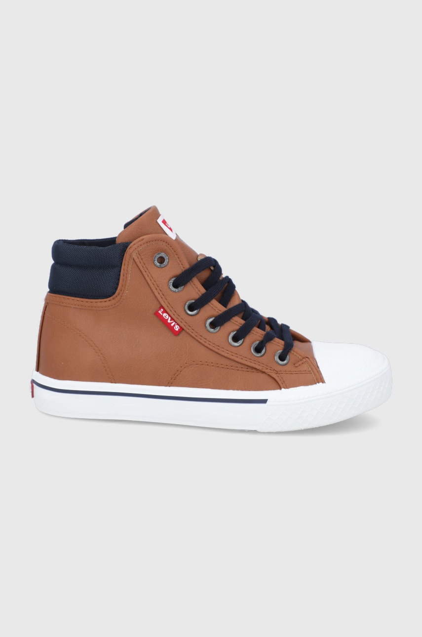Levi's teniși copii culoarea maro