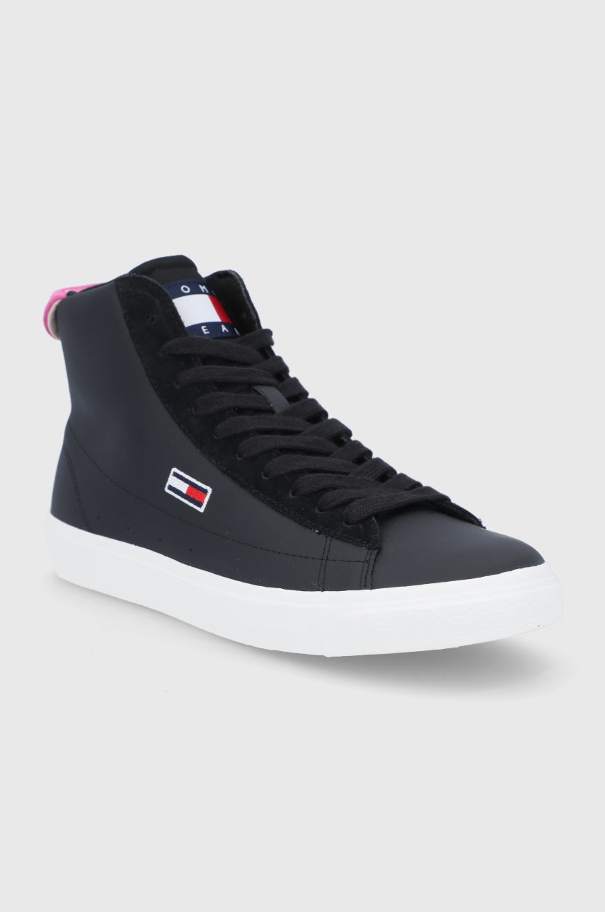 

Tommy Jeans - Кожаные ботинки