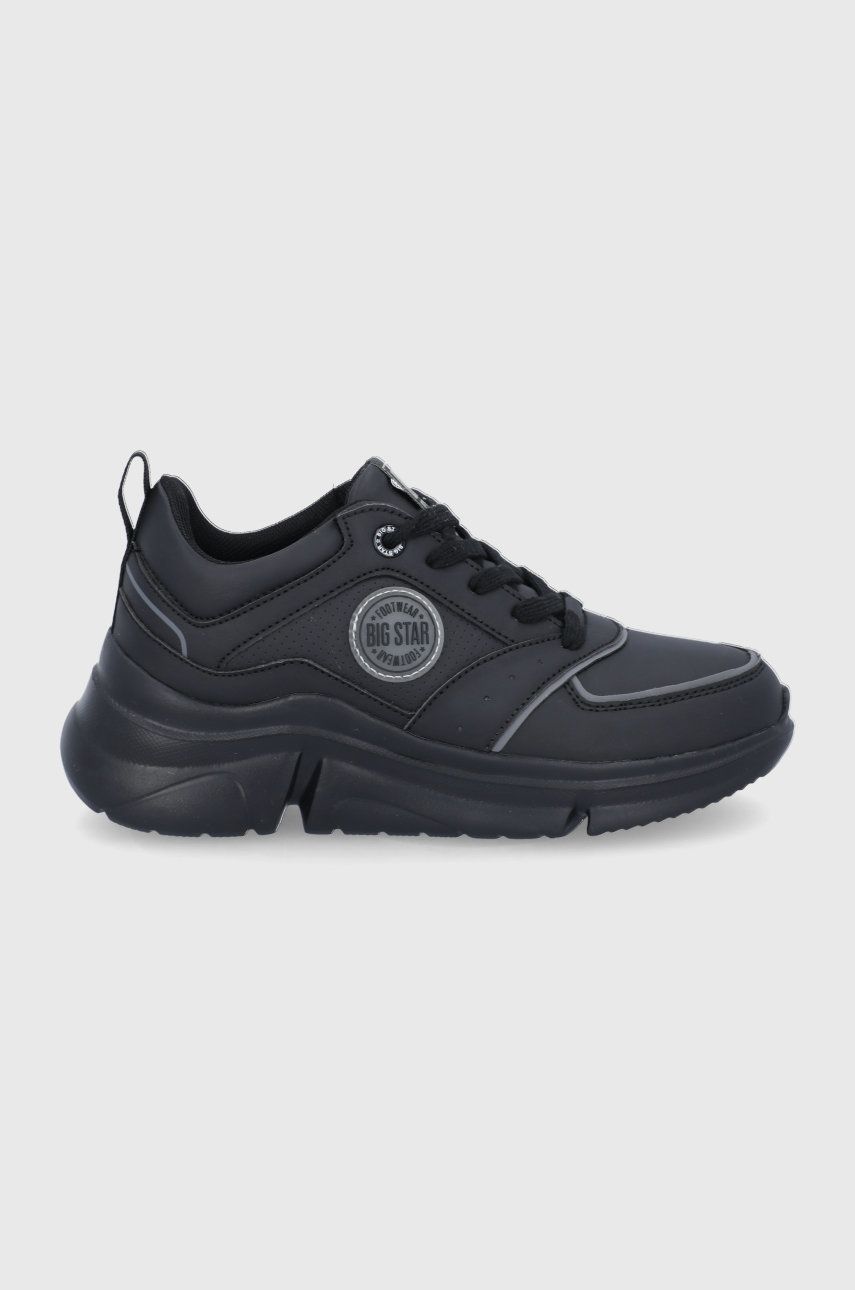 Big Star Pantofi culoarea negru, cu platformă answear.ro imagine megaplaza.ro